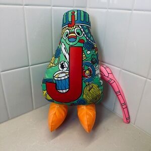 Vintage 1971 The Letter People Mr J Jumbled Junk Inflatable Arista Corp Alphabet